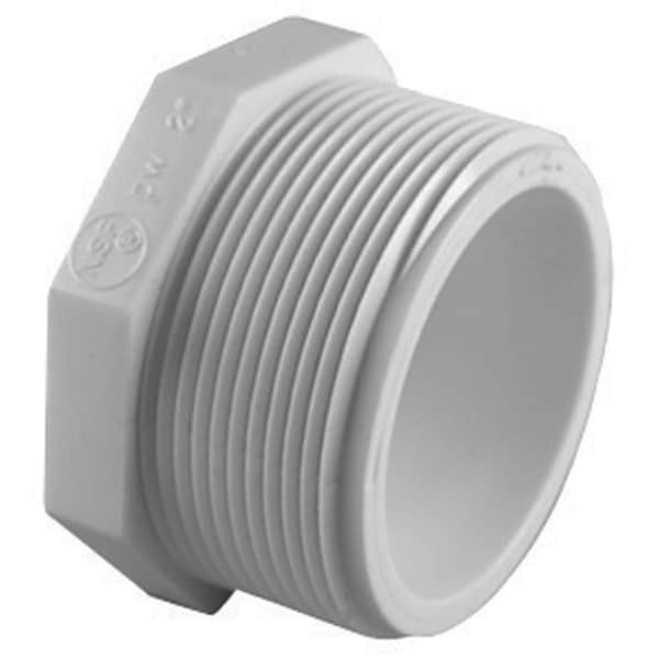 Charlotte Pipe And Foundry Charlotte Pipe Schedule 40 1-1/2 in. MPT X 1-1/2 in. D FPT PVC Plug 1 pk PVC 02113 1400 - main